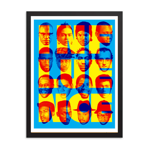 INFLUENCES 18x24 SCREEN PRINT