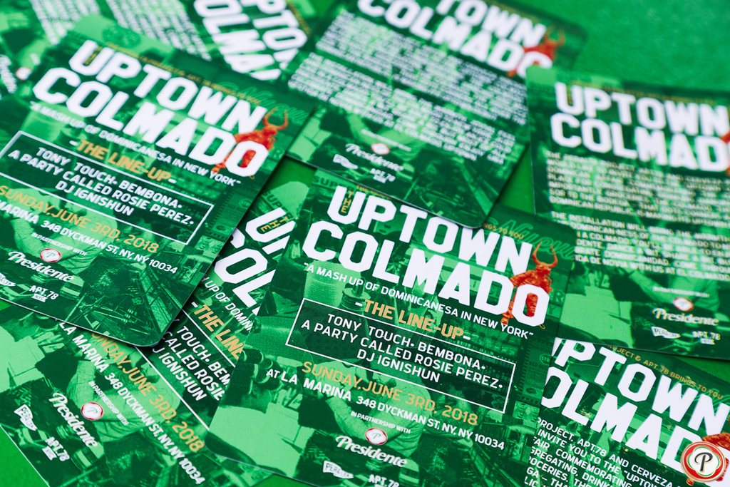 Uptown Colmado: brought to you by The Peralta Project x APT.78 x Cerveza Presidente