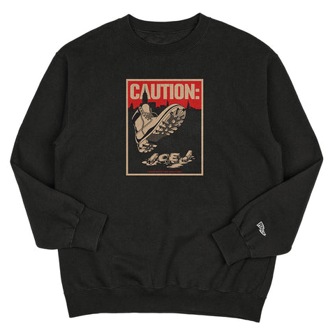 CAUTION CREWNECK