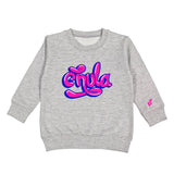 CHULA SCRIPT TODDLER CREWNECK