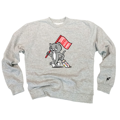 DON'T EAT ME (BODEGA CAT)  CREWNECK