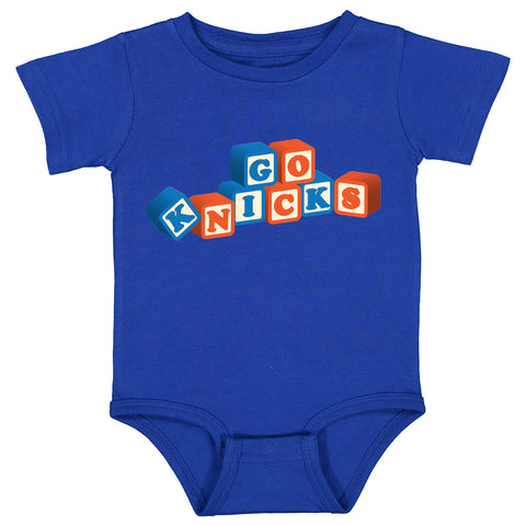 GO KNICKS ONESIE