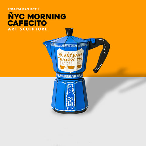 NYC MORNING CAFECITO SCULPTURE
