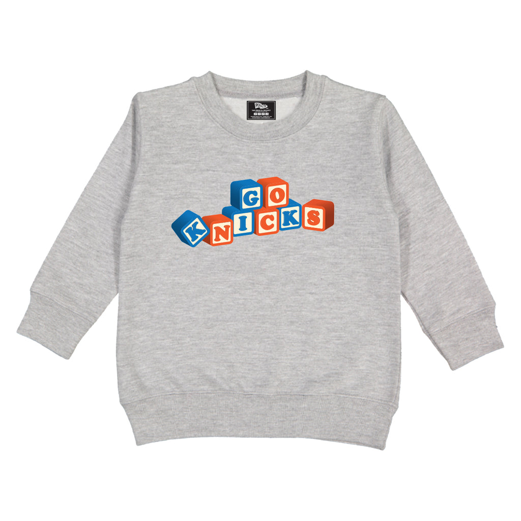 GO KNICKS TODDLER CREWNECK