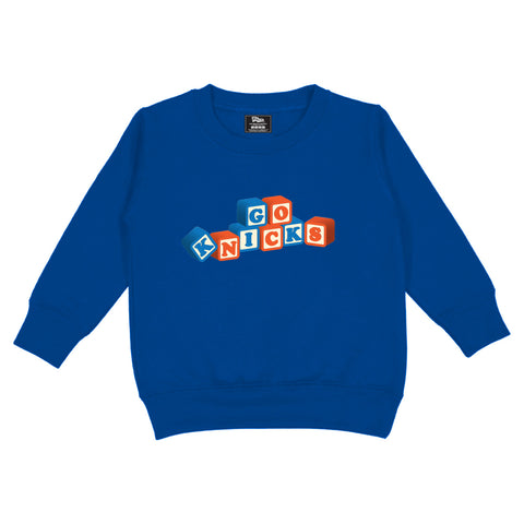 GO KNICKS TODDLER CREWNECK