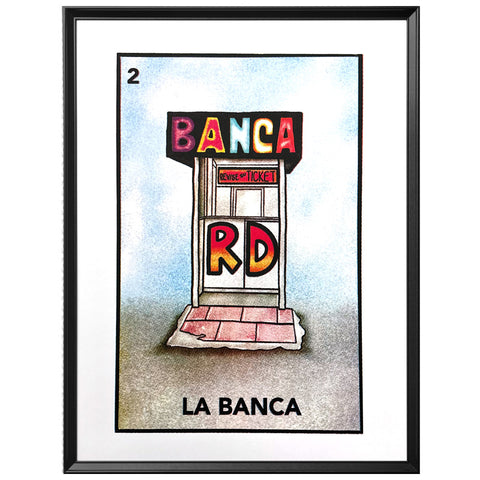 LA BANCA 18x24 ART PRINT