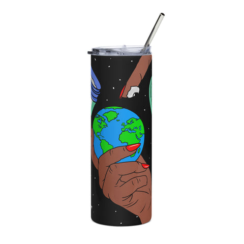 HEAL THE WORLD 20oz. STAINLESS STEEL TUMBLER