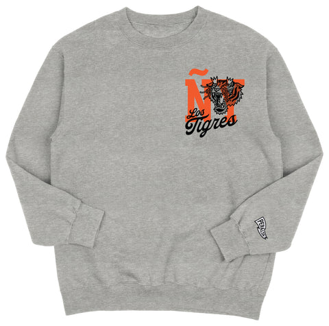 LOS TIGRES de NY CREWNECK