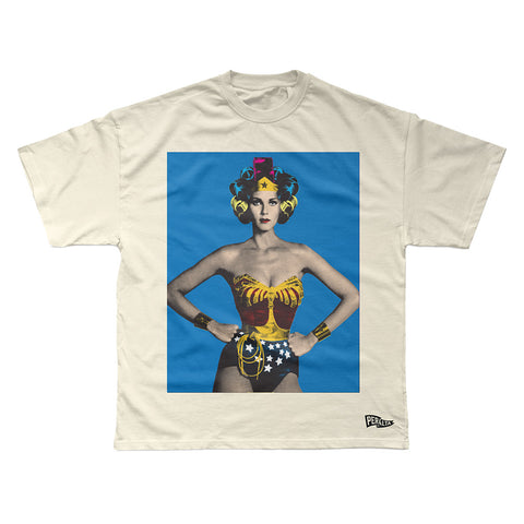 WONDER WOMAN CON ROLOS T-SHIRT